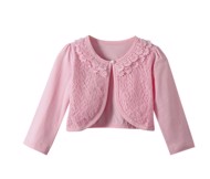 Børne bolero: Mini Laura bolero, lyserød